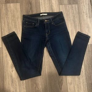 Levi 711 Skinny Jean Medium/Dark Wash